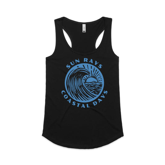 Sun Rays Racerback Tank