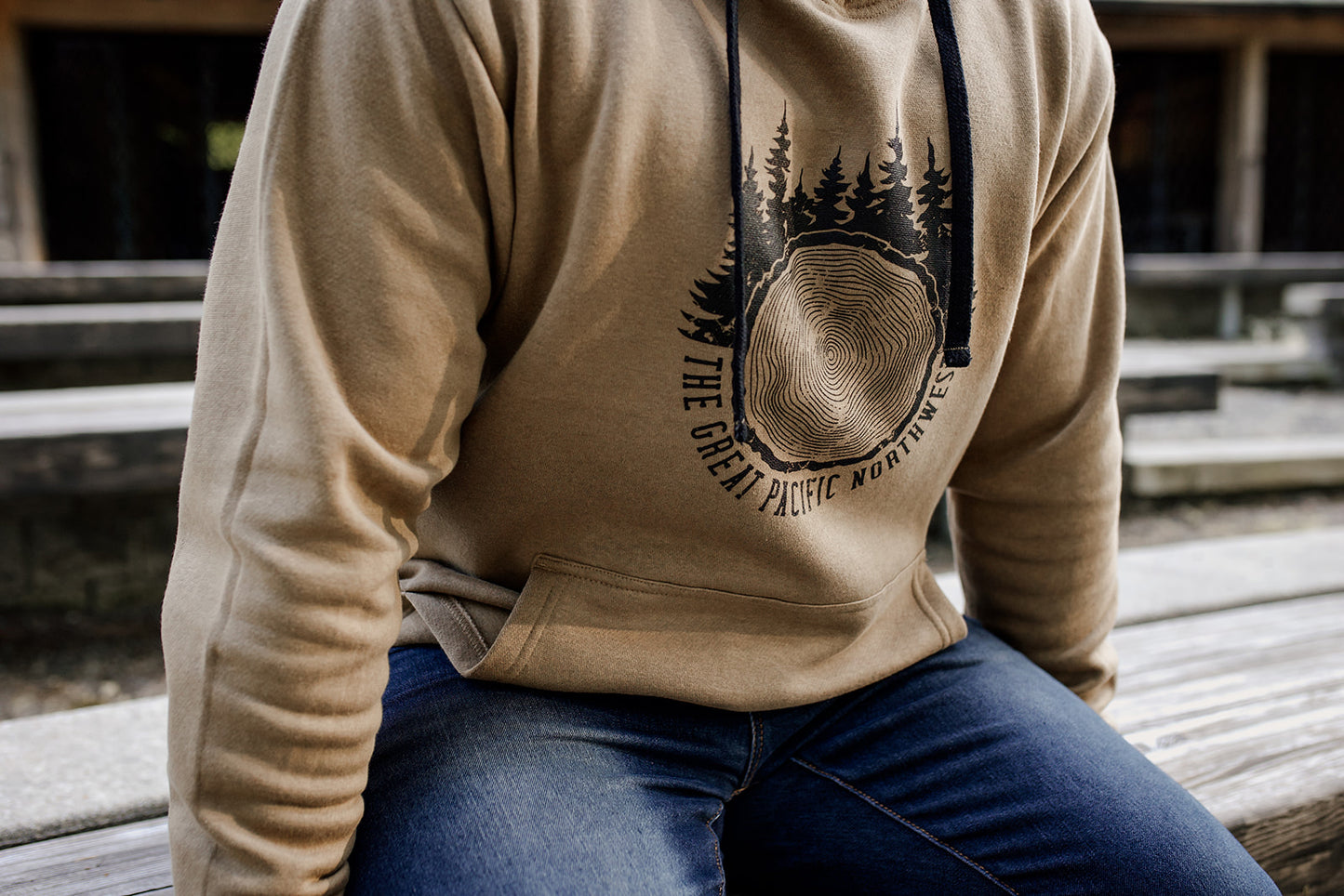 Tree Rings Hoodie