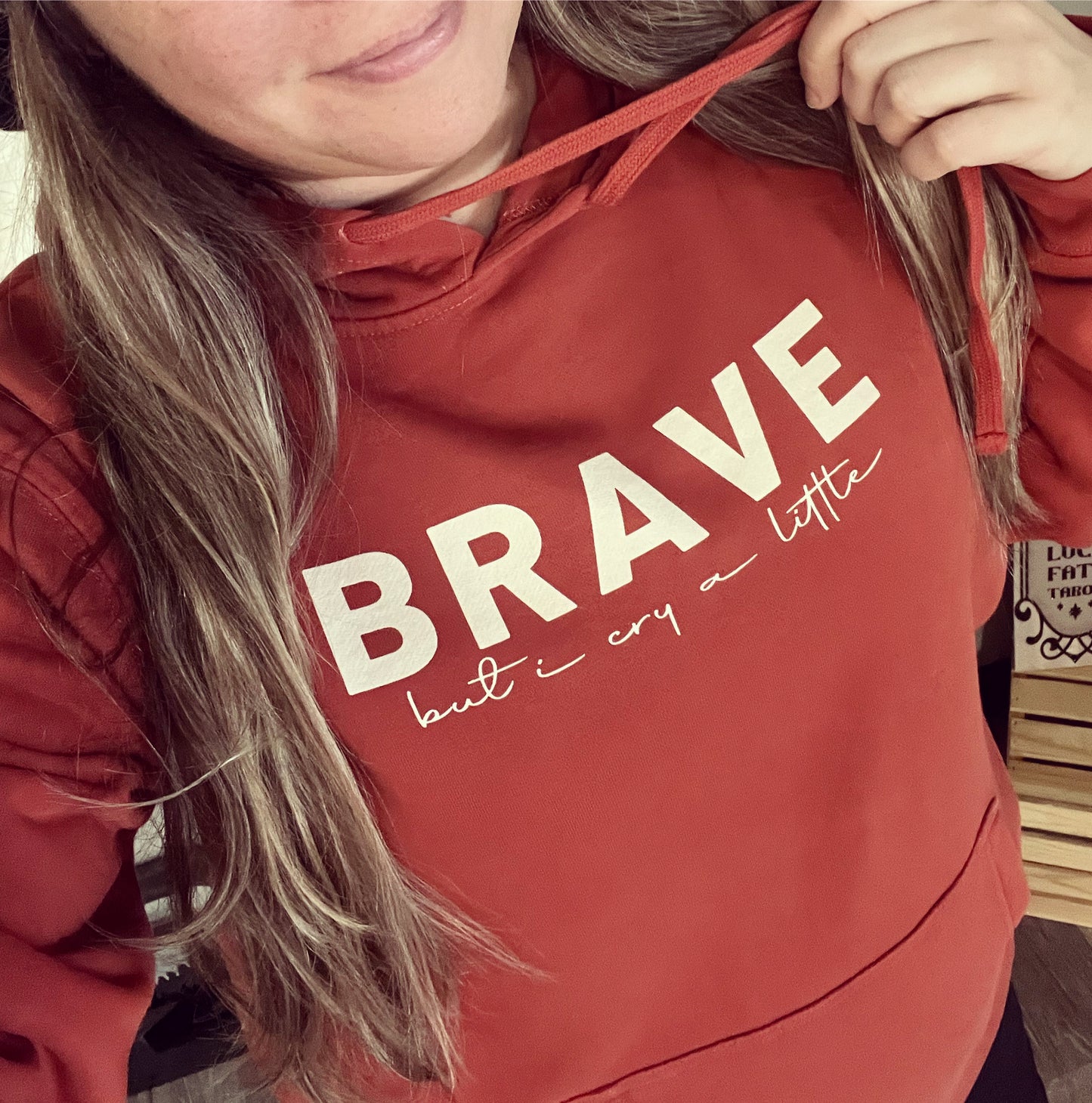 BRAVE vintage Hoodie